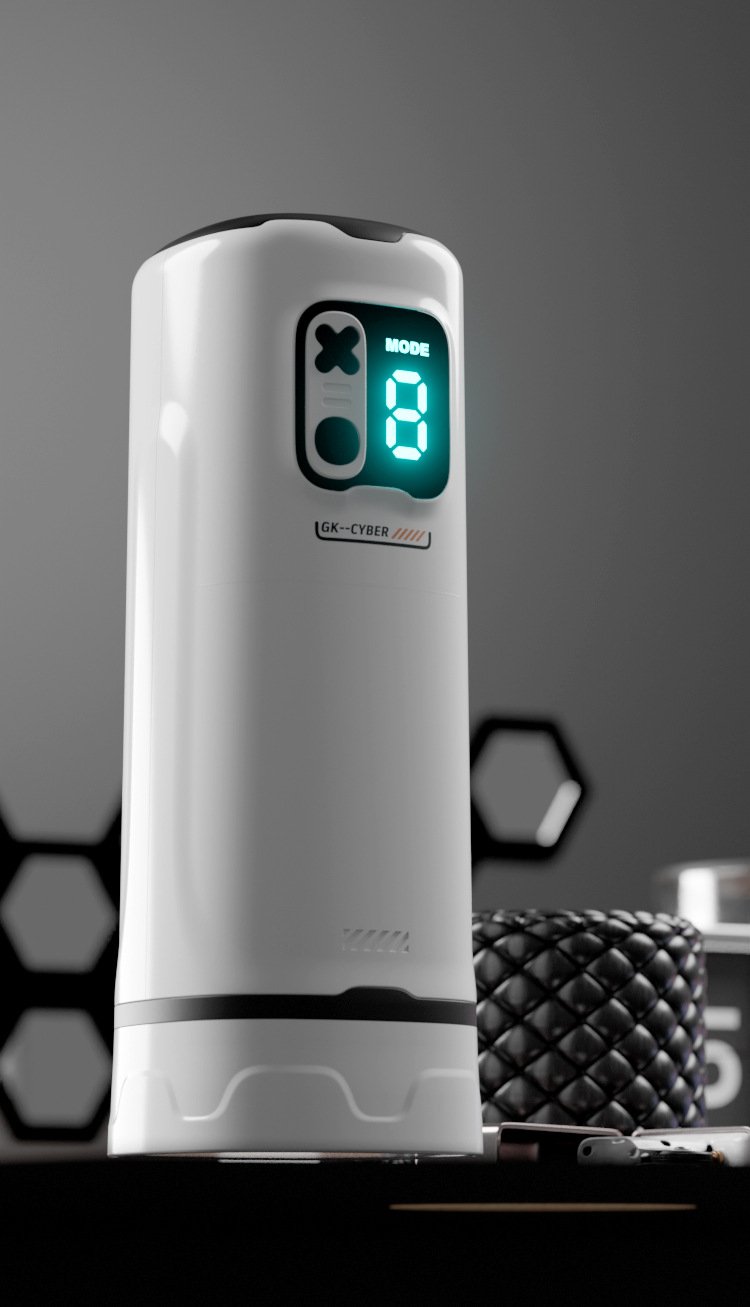 GALAKU赛博引力伸缩飞机杯 AI智能APP远程遥控充电成人性用品