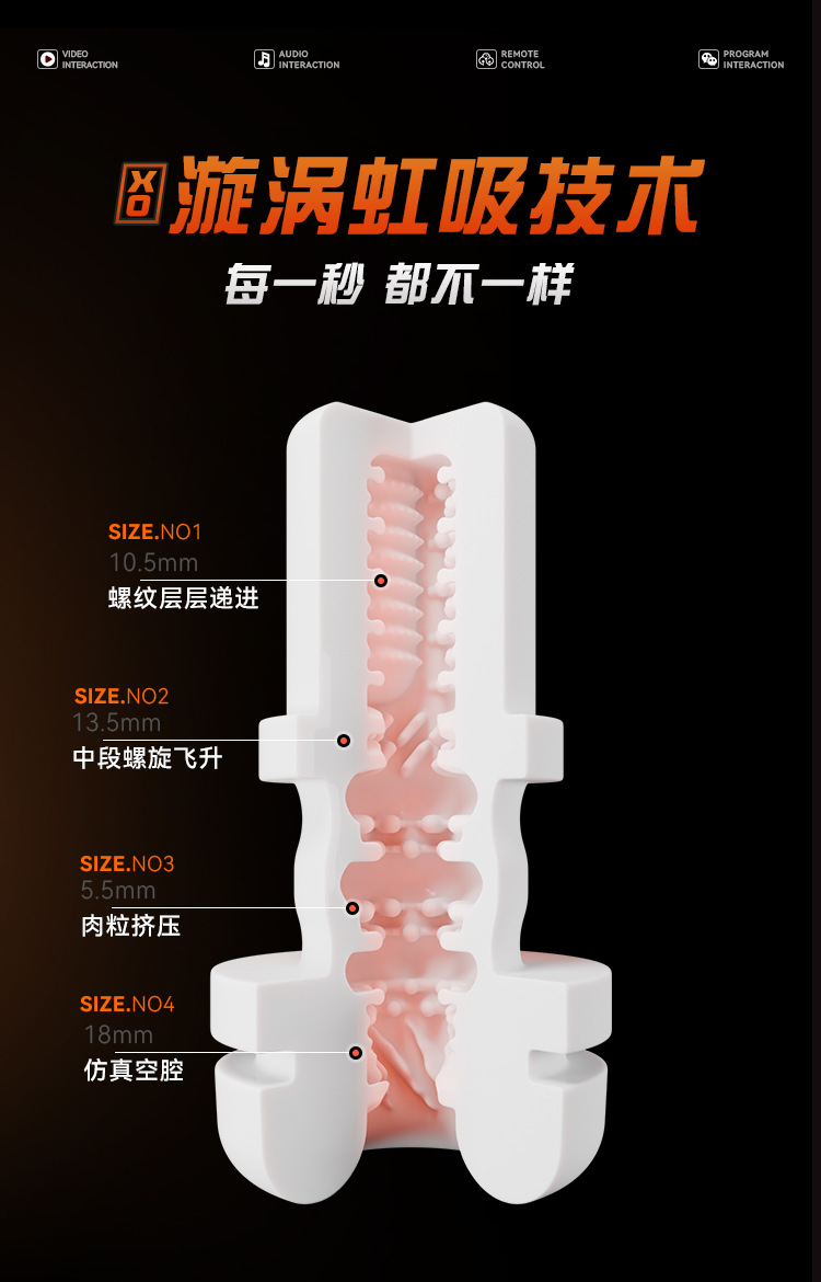 GALAKU赛博引力伸缩飞机杯 AI智能APP远程遥控充电成人性用品