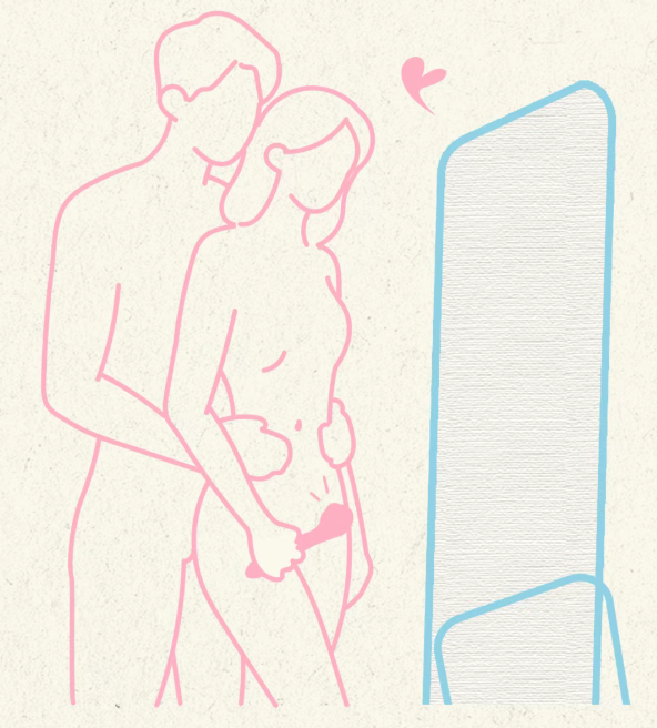 在镜子前爱爱是什么感觉?这里有份对镜爱爱实战技巧