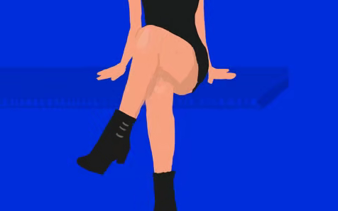 今天说说女生和夹腿的故事